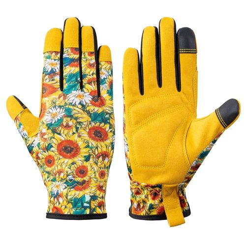 Shiba-Isilila Gants D'élagage De Roses Pour Femme ¿ Respirants, Confortables Et Flexibles ¿ Paumes Épaisses ¿ Gants De Travail De [1