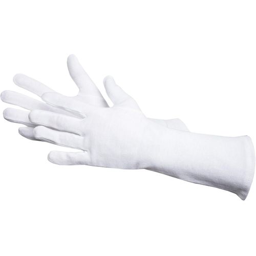 SHIBA-561\u201330 Gant en coton, Oekotex, difficile, blanc, Taille 12, lot de 24[2370]