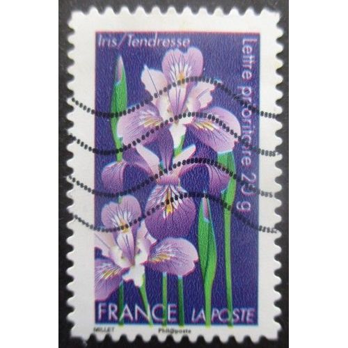 France Autoadhésif N°671 Iris Oblitéré