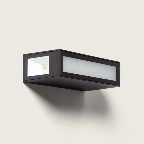 Applique Murale Extérieure Led 8w Aluminium Holius Noir Mat