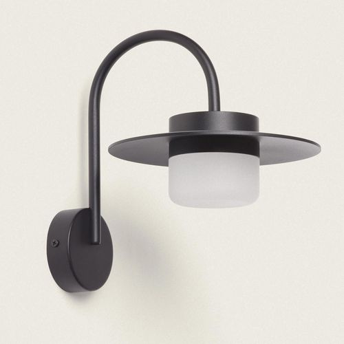 Applique Murale Led 5w Extérieure Aluminium Ziapka Noir