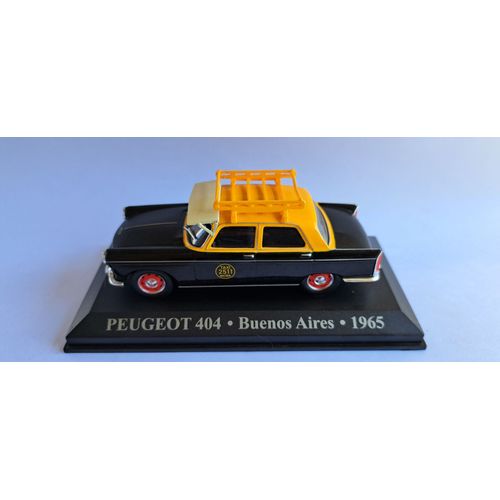 Altaya Taxi Peugeot 404 Buenos Aires 1965 1/43