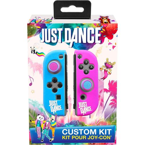 Shiba-- Just Dance 2019 Etuis Housse De Protection En Silicone Pour Joycon , Coque Souple Anti-Dérapante Avec Accessoires Thumb Gr[6
