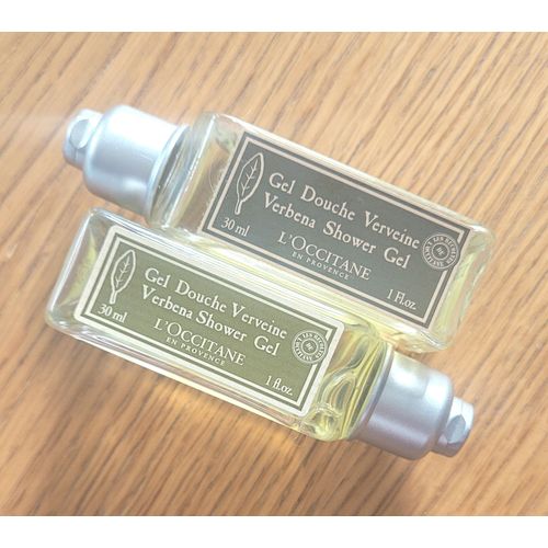 L'Occitane Gel Douche Verveine Format Voyage 30 Ml Lot De 2 