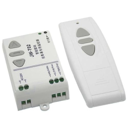 -T02 Ac 220v Moteur Interrupteur À Télécommande Sans Fil Up Down Stop Contrôleur De Moteur Tubulaire Forward Rev