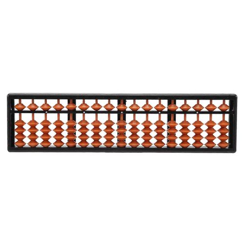 Boulier arithmétique en plastique Abacus Kids Outil de calcul 17 chiffres
