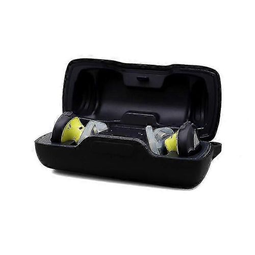 2pcs Convient Pour Bose Soundsport Free True Wireless Tooth Headset Box Boîtier en silicone noir