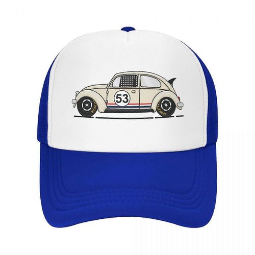 Personnalisé Classic Racing Car Herbie Casquette De Baseball Hommes Femmes Chapeau De Camionneur Réglable Extérieur