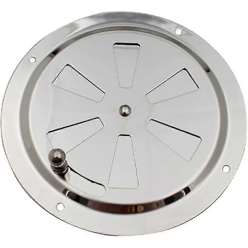 Grille de ventilation ronde, ouverture de ventilation réglable En acier inoxydable Ventilation Ventilation Vent Entrée et sortie d¿air 125mm