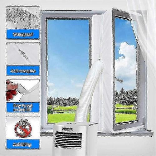 4m Airlock Sealing Portable Climatiseur Mobile Accessoires d¿étanchéité de fenêtre --