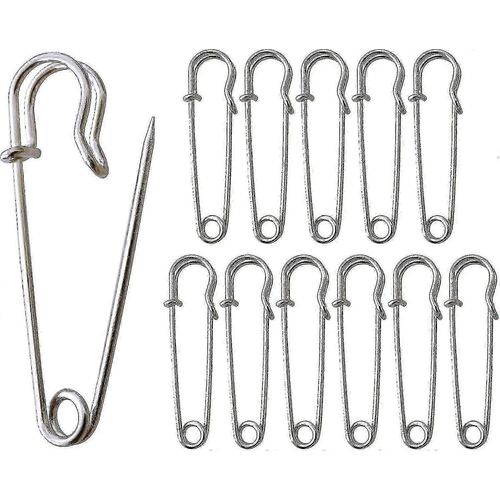 Grandes Épingles À Nourrice, 20pcs Grande Épingle À Nourrice, 63mm Extra Large Épingles À Nourrice, Épingles À Kilt, Épingles À Nourrice Pour Kilt, Couverture, Tricot, Artisanat-Am