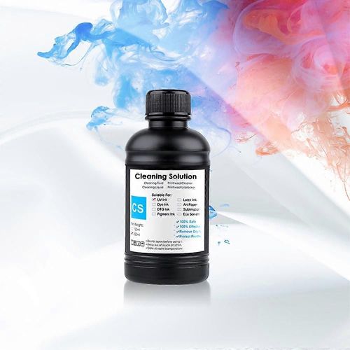 Liquide de nettoyage d¿encre UV 250ML pour Epson Roland pour Mimaki pour Mutoh Ricoh Tête d¿impression et liquide de solution de nettoyage de tube