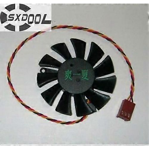 SXDOOL MGT6012YR-015 60X60X10MM DC 12V 0.37A Ventilateur de carte graphique sans cadre