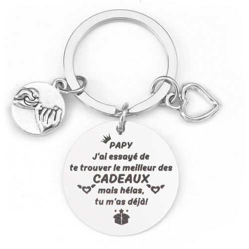 ytseazn-Cadeau Noel Papy Cadeau Fete Des Papy Cadeau Grand Pere Porte Clef Grand-Père Cadeau Cadeau Papy Cadeau Papy Original Cadeau Noel Pour Papi Grand Porte Cle Grand Fête Des Grands-Pères Papi Père Gramd
