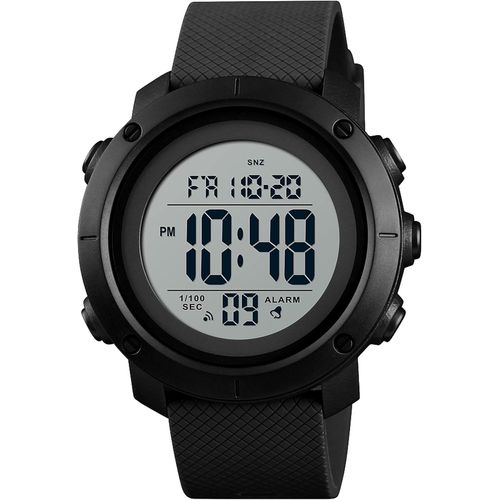 Ytseazn-Montre Sport Numérique Pour Homme Chronomètre Alarme Étanche Led Tactique Double Affichage Du Fuseau Horaire Montre Électronique