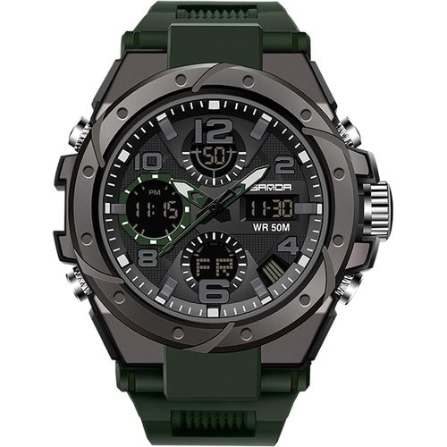 Ytseazn-Montre De Sport Pour Homme Numériques Montres Imperméable Digital Militaire Montres Avec Alarme Mode Grand Cadran Montres