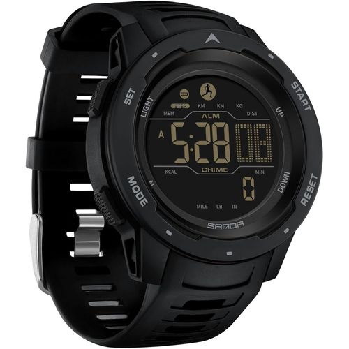 Ytseazn-Montre De Sport Numérique Militaire Pour Homme Étanche 50m Avec Chronomètre Alarme Compte À Rebours Double Temps