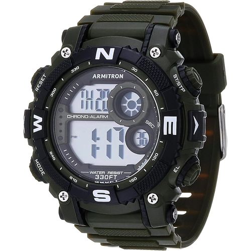 Ytseazn-Sport Men's Digital Chronograph Resin Strap Watch,40/8284