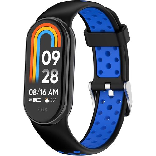 Ytseazn-Bracelet De Montre Pour Xiaomi Mi Band 8 Strap,Silicone Bracelets De Montre Armband Strap Bande Remplacement Avec Fermoir Sangle Loop Pour Xiaomi Mi Band 8 Nfc Accessories