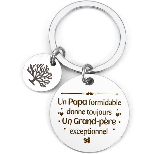 ytseazn-Cadeau Papy,Cadeau Papi,Cadeau Fête Des Papy,Cadeau Papy Anniversaire,Papi Porte Clé,Bonne Fête Papy,Cadeau Grand-Père Retraite,Cadeau Papy Noel,Cadeaux De Noël Pour Grand-Père