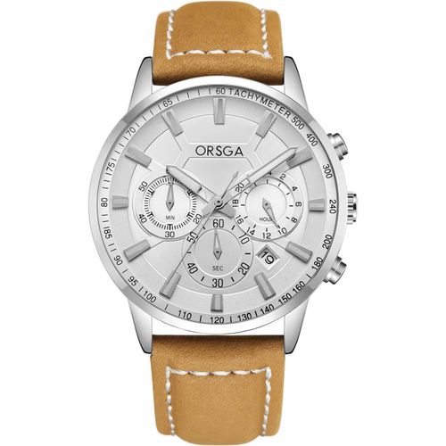 Ytseazn-Montre Homme Chronographe Analogique Date Montre Bracelet Etanche Quartz Mode Business Montre Homme Lumineux