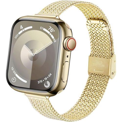 Ytseazn-Bracelet Compatible Avec Iwatch 38 Mm,42 Mm,40 Mm,44 Mm,41 Mm,45 Mm,49 Mm,Bracelets De Rechange En Maille Métallique En Acier Inoxydable Pour Apple Watch Series 8/7/6/5/4/3/Se/Ultra
