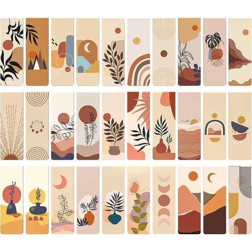 Ytseazn-30 Pièces Marque Page Magnetique Marque-Pages Avec Paysage Soleil Marque-Pages Magnétiques Marque Page Original Pour Fournitures De Lecture Clip De Page Bookmark Signet Pour Étudiants Scolaire