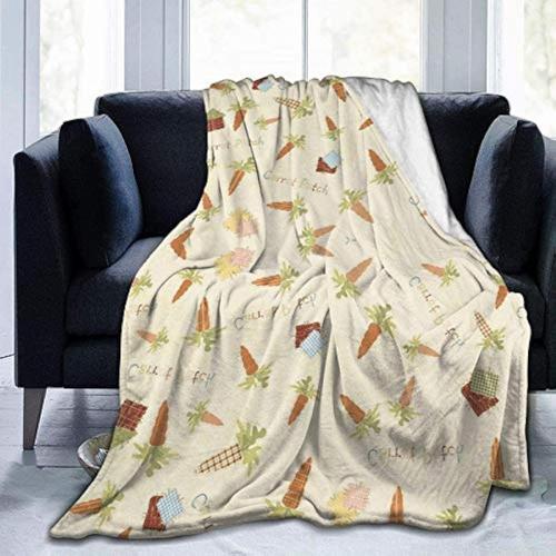 Feuilles De Légumes Et Fleurs Couverture De Canapé En Peluche Super Douce Unisexe Automne Hiver Couvertures Ch