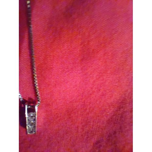 Chaine Et Pendentif Argent Rhodie 925 Et Trois Strass Histoire D¿Or
