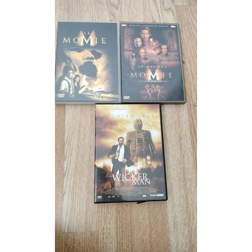 Lot Deux Dvd La Momie + The Wicker Man Offert