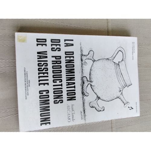La Dénomination Des Productions De Vaisselle Commune