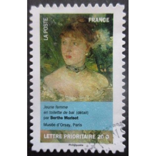 France Autoadhésif N°674 Tableau De Femme Oblitéré