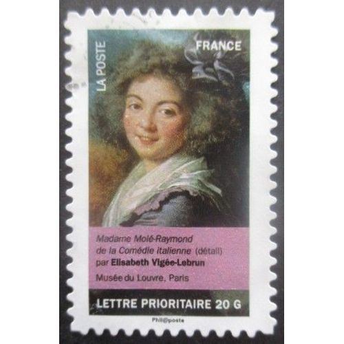 France Autoadhésif N°678 Tableau De Femme Oblitéré