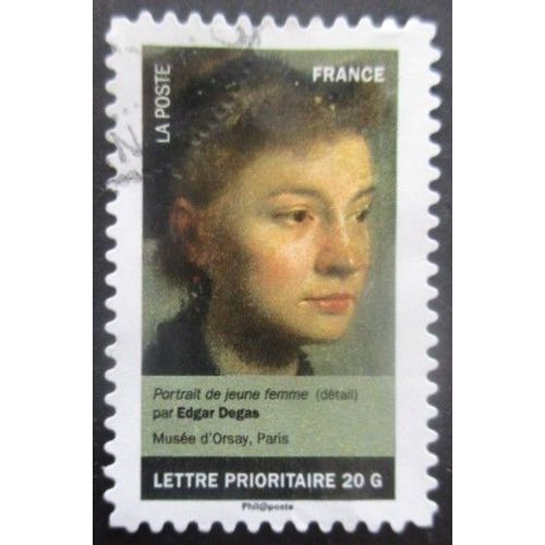 France Autoadhésif N°679 Tableau De Femme Oblitéré