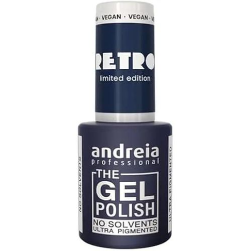 Vernis À Ongle - Andreia - The Gel Polish - Collection Limitée Retro - Couleur Rt2 - Gel Sans Solvant Multicolore
