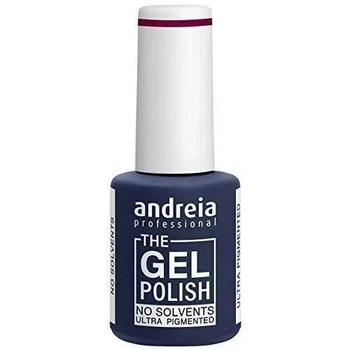Andreia Professional - The Gel Polish - Vernis À Ongles Gel Semi-Permanent Sans Solvant Et Sans Odeur - Colour G24 Bourgogne - Nuanc Multicolore