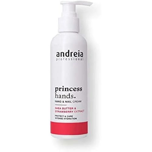 Crème Pour Les Mains Et Les Ongles - Andreia - Princess Hands - 200ml - Non Gras - Hydratation Intense 