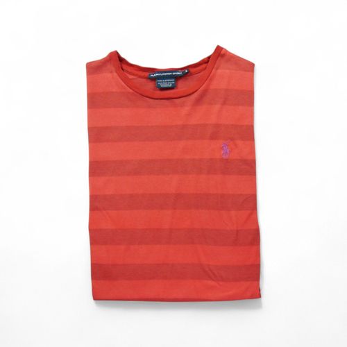 Reconditionné - T-Shirt Manches Courtes Femme Rouge - Taille S - Femme - Rouge