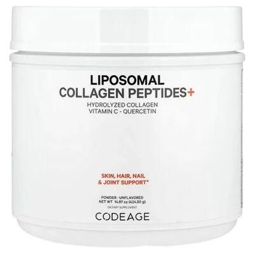 Codeage, Poudre De Peptides De Collagène Liposomal+, Non Aromatisée, 424,5 G