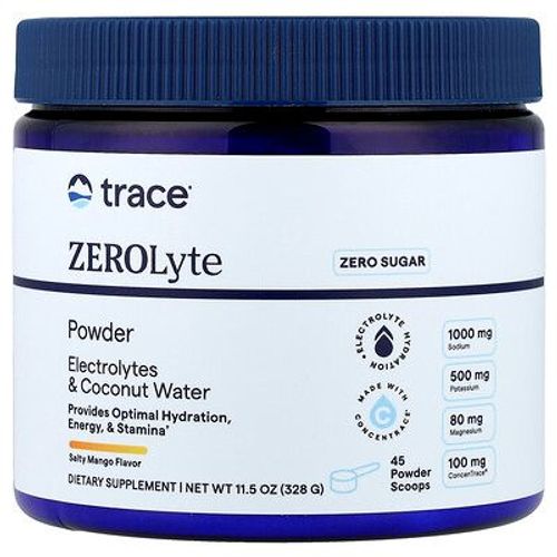 Trace, Poudre Zerolyte, Mangue Salée, 328 G 