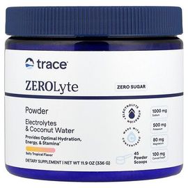 Trace, Poudre Zerolyte, Saveur Tropicale Salée, 336 G 