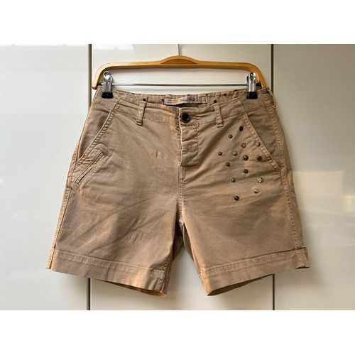 Short Beige Zara Trf - Taille 34