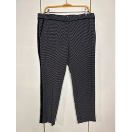 Pantalon Noir À Pois Blancs H&M - Taille 42