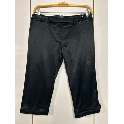 Bermuda Noir Satiné Guess - Taille 42 It - Taille 38 Eur