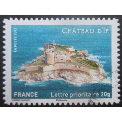 France Autoadhésif N°722 Chateau Obitéré