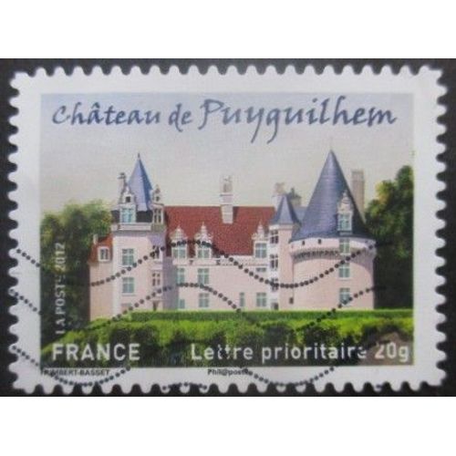 France Autoadhésif N°728 Chateau Oblitéré