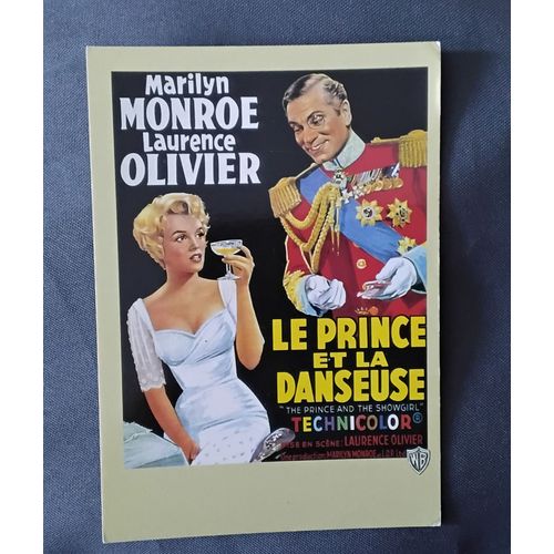 Carte Postale : Le Prince Et La Danseuse (1967) - Marilyn Monroe - Collection Telerama - La Mémoire Du Cinéma