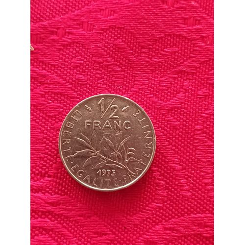Piece De 50 Centimes De Francs 1975 Semeuse En Très Bon Etat