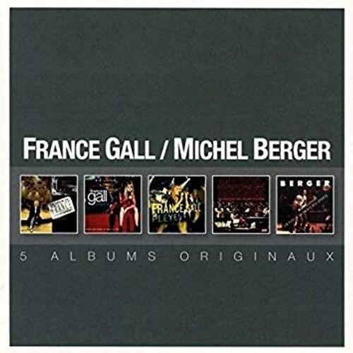 France Gall / Michel Berger - Boxset 5 Cd Albums Originaux - France Gall Le Tour De France 1988, Debranchee A Bercy 1993 Et Pleyel - Michel Berger Au Theatre Des Champs Elysees Et Au Palais Des Sports