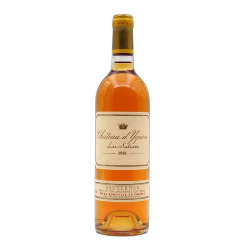 Château Yquem 1981 - 75cl Aoc Sauternes